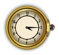 Antique Vector Illustrator Stop Watch