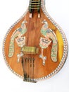 Antique veena, indian ethnic music Royalty Free Stock Photo