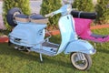 Antique Vespa moto