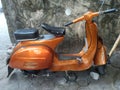 antique vespa motor vehicles that are liked by collectors and prices are starting to rise