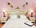 Antique Vintage Bed Royalty Free Stock Photo