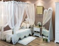 Antique Vintage Bed Royalty Free Stock Photo
