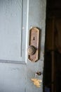 Antique Vintage Farm Door, Doorknob