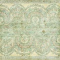 Antique Vintage paisley indian background Royalty Free Stock Photo