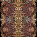 Antique Vintage paisley indian background Royalty Free Stock Photo