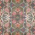 Antique Vintage paisley indian background Royalty Free Stock Photo