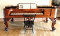 Antique Vintage Piano at Wade House in Greenbush, Wisconsin