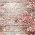 Antique vintage roses patterned background in rustic fall colors Royalty Free Stock Photo