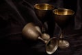 Antique Vintage Silverware Still Life Royalty Free Stock Photo