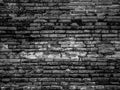 Antique and vintage style brick wallpaper, old brick wall texture background Royalty Free Stock Photo