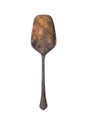 Antique vintage tabletop shovel made of cupronickel