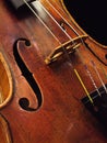 Antique violin Royalty Free Stock Photo