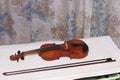 Antique violin for restoration