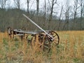 Abandoned Antique Wagon Royalty Free Stock Photo