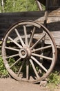 Antique Wagon Wheel Royalty Free Stock Photo