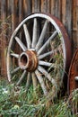 Antique Wagon Wheel Royalty Free Stock Photo