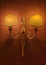 Antique wall lamp in Florence Italy