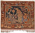 Antique wall rug Royalty Free Stock Photo