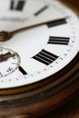 Antique watch face A Royalty Free Stock Photo