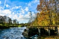 Antique water tunnel for old mill