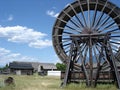 Antique Water Wheel British Columbia Canada