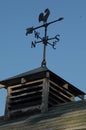 Antique Weathervane on Cupala Royalty Free Stock Photo