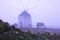 Antique windmill Royalty Free Stock Photo