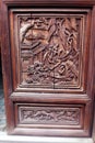 Antique wood carved panel, China