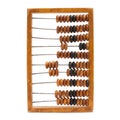 Antique wooden abacus Royalty Free Stock Photo