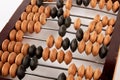 Antique wooden abacus. Royalty Free Stock Photo