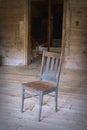 antique wooden chair Royalty Free Stock Photo