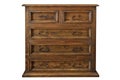 Antique wooden chest of drawers Royalty Free Stock Photo
