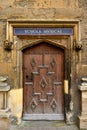 Antique wooden door Royalty Free Stock Photo