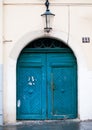 Antique wooden door