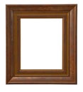 Antique wooden frame Royalty Free Stock Photo