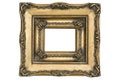 Antique wooden frame Royalty Free Stock Photo