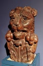 Antique Wooden Lion Figurehead Dutch Indiaman Ship Boat Front Figure Guardian