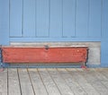 Old Wooden Sitting Bench