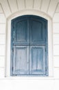 Antique wooden windows Royalty Free Stock Photo