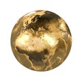 Antique World Globe Royalty Free Stock Photo