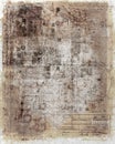 Antique, worn document