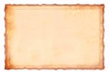 Antique yellowish parchment paper