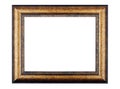 Antiqued picture frame Royalty Free Stock Photo