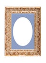 Antiqued picture frame