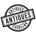 Antiques rubber stamp Royalty Free Stock Photo