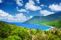 Antisamos beach in Kefalonia island, Greece Royalty Free Stock Photo