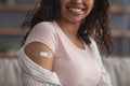 Antiviral immunization, coronavirus vaccination campaign and health care Royalty Free Stock Photo
