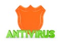 Antivirus concept.