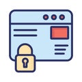 Antivirus Isolated Vector icon which can easily modify or edit Royalty Free Stock Photo