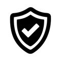 Antivirus, protection, security shield icon